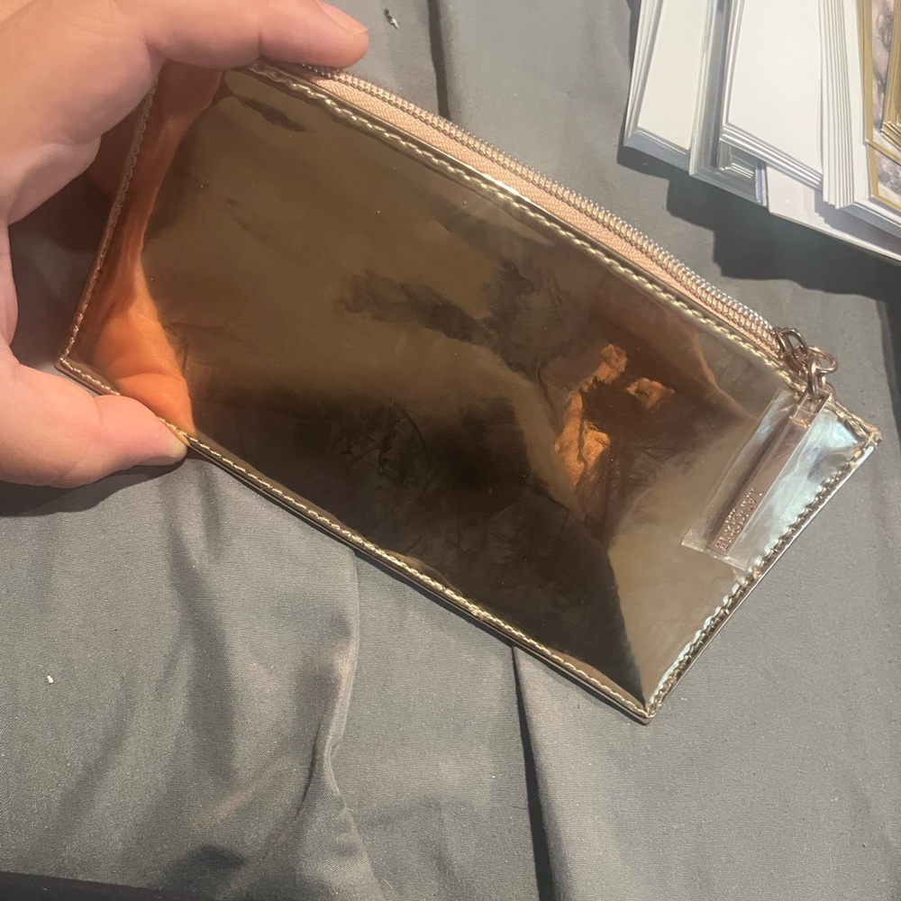 Lancome Gold Metallic Pouch